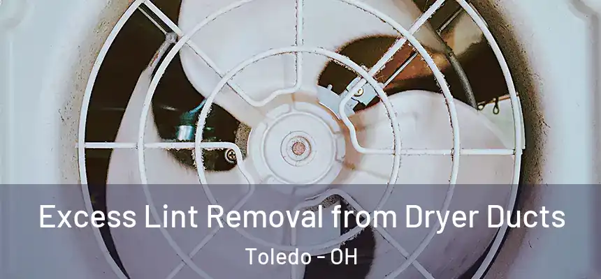 Excess Lint Removal from Dryer Ducts Toledo - OH
